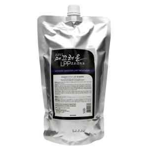 아오모리 매끄러운 LPP 트리트먼트 1000ml 손상모 헤어팩