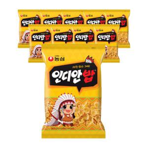 농심 인디안밥, 83g, 10개