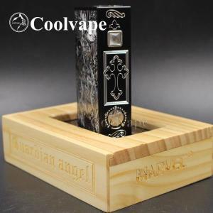 Coolvape-marvik Guardian Angel box mod 전자 담배 기계식 모드, 듀얼 18650 변경 가능 218W 베이프 박스,