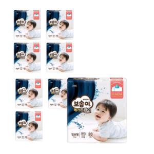 보솜이 메가드라이 팬티 점보형 XXL (여아) 20매 4팩 x 2박스