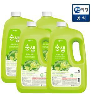 순샘 라임 3L 용기 x 4개