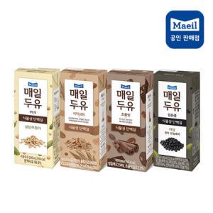 매일두유 190ml 24팩 혼합(99.9+오리지널+초콜릿+검은콩)각6팩씩_MC