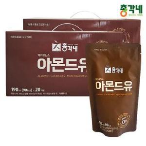 총각네 카카오닙스 아몬드유 190ml 20포 388276