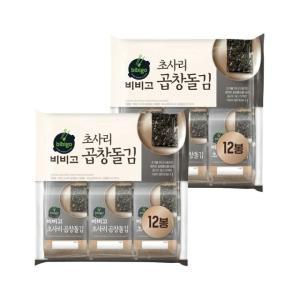 명가 초사리 곱창돌김 5g 12개입 x2개(총 24개)