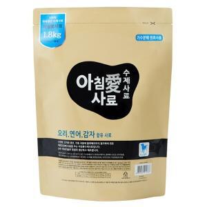 아침애사료 오리연어감자 1.8kg