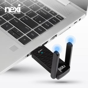 와이파이 무선 랜카드 AX1800 듀얼 밴드 WiFi6 동글 수신기 데스크탑 PC 노트북 /USB 무선랜 NX1318