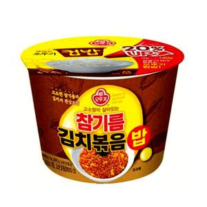 오뚜기 컵밥 참기름김치볶음밥 259g 12개