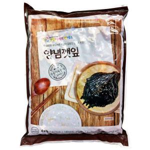 그린이푸드 양념 깻잎 4Kg 무침 이강산닷컴