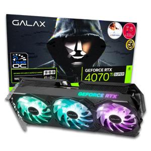 갤럭시 GALAX 지포스 RTX4070 Ti SUPER EX GAMER BLACK OC D6X 16GB