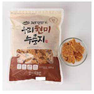 365 편안 우리 현미 누룽지 800g 6팩