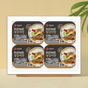 [국제식품] 초원농원 맛 그대로 진한육수 진짜 왕 갈비탕 700g(4팩)