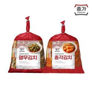 종가 종가집 총각/열무김치 총 5kg