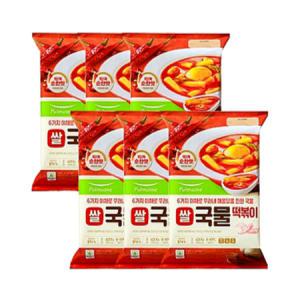 풀무원 쌀 국물 떡볶이 423.5g x 6개