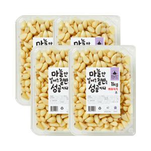 [마늘귀신] 경북 의성 육쪽 깐마늘 (소) 4KG