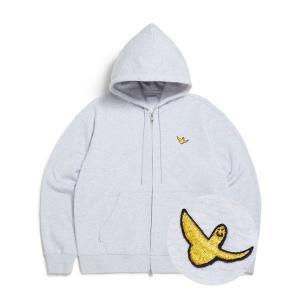 [매장정품] 마크곤잘레스 MARK GONZALES ANGEL WAPPEN OG SWEAT ZIP-UP HOODIE - LGREY Z241UZH010091 5580