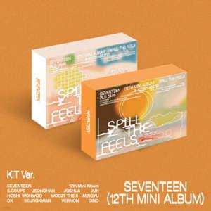 세븐틴 (SEVENTEEN) - SEVENTEEN 12th Mini Album 'SPILL THE FEELS' [KiT Ver.][2종 중 1종 랜덤발송] /서비스 및 에어키트 A/S 사항은 play@kitalbum.com으로 문의하시기 바랍니다. (세븐틴 (SEVENTEEN)...