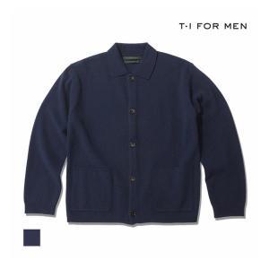 [기타][T.I FORMEN] 캐시혼방 카라 니트 가디건 뉴스탠다드_M228MSW972M