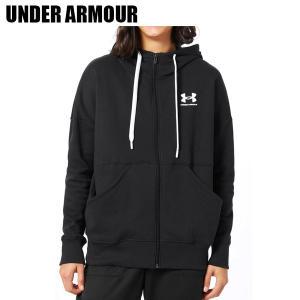 언더아머 UNDER ARMOUR 여성용 라이벌 플리스 풀집 후드 1356400001 578598