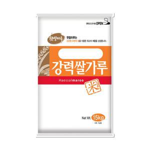 강력쌀가루(국산)_15kg / 대두식품 햇쌀마루 쌀가루 제빵용 쌀빵