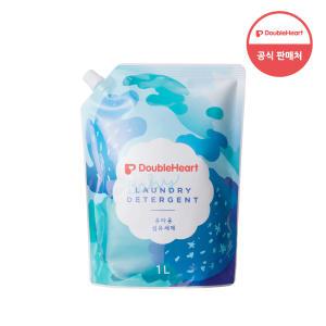 더블하트 유아용 섬유세제 리필형 1000ml