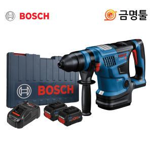 보쉬 GBH18V-34CF 충전햄머드릴 18V 8.0AH 2팩 BL모터 3모드 일반드릴척포함 치즐기능