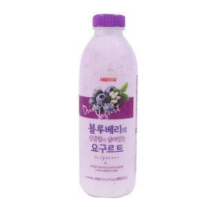 서울우유 블루베리 요구르트 750ML, 1개 (신선식품)