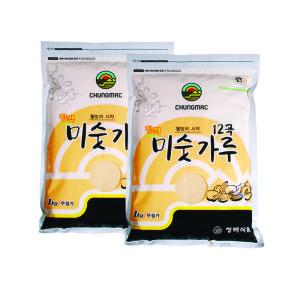 12곡 미숫가루 1kg 2개, 선식 미숫가루 대용식 청맥식품