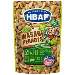 HBAF 와사비맛 땅콩 120g x 3개