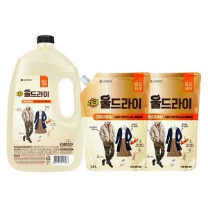 테크 울드라이 용기, 2.5L, 1개 + 리필, 1.3L, 2개