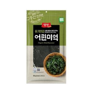 동원 양반 유기인증 어린미역 90g 소고기미역국