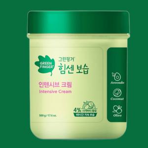 그린핑거 힘센보습 인텐시브 크림 대용량 500g x 1EA / 키즈로션,아기로션,키즈크림,