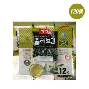 동원 양반 밥반찬 올리브유 양반김 올리브 김 120봉