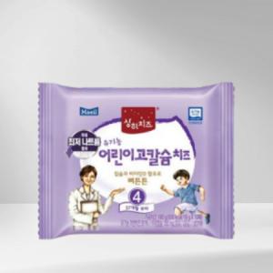 상하치즈 유기농 어린이고칼슘치즈(37개월 이후) 60매