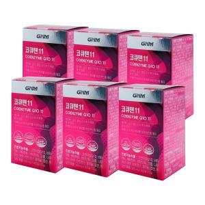 GNM자연의품격 코엔자임Q10 코큐텐11 500mg x30캡슐x6박스 /An