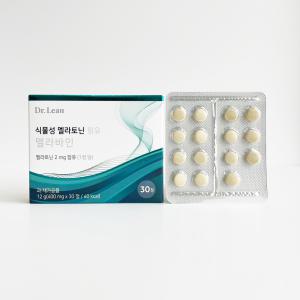 닥터린 식물성 멜라토닌 함유 멜라바인 400mg x 30정 1박스-