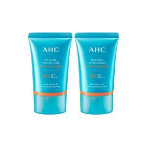 AHC내추럴 퍼펙션 모이스트 선크림 SPF50+ 2개 /무료배송