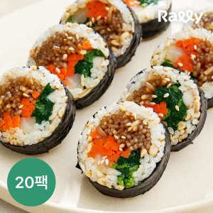 [랠리] 귀리곤약김밥 버섯잡채 230g 20팩