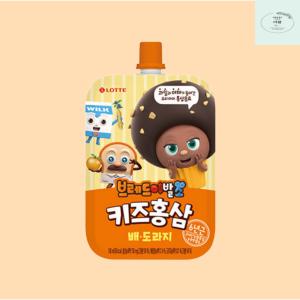 브레드이발소 키즈홍삼 어린이홍삼 배도라지 100ml 10입 3박스 총 30입