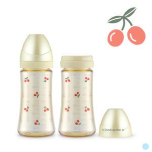 그로미미 PPSU 체리쉬 젖병 트윈팩 퓨어골드 300ml