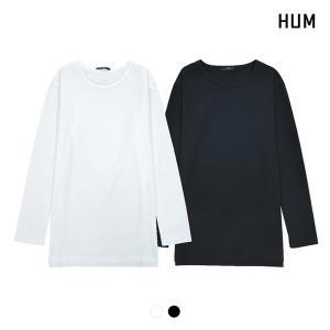 [하프클럽/HUM]남) 20수 싱글 롱 티셔츠 (H175M002A)