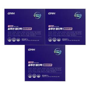 GNM자연의품격 올인원 솔루션 멀티팩 종합비타민 2400mg x 30포 3개 / 써클