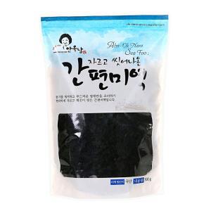 안옥남 조리하기 편리하게 자른 간편미역 500g