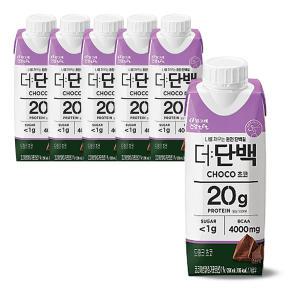 빙그레 더단백 드링크 초코 250ml x6개/ 단백질 음료