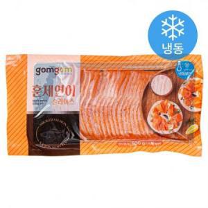 곰곰 훈제 연어 슬라이스 (냉동), 500g, 1개 one option