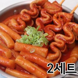 [기타]귀빈정 제천식 빨간오뎅 떡볶이 558g 2세트