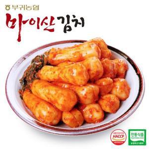 [마이산김치][한국농협김치] 전북 대표김치 마이산 총각김치1kgx2팩(2kg)