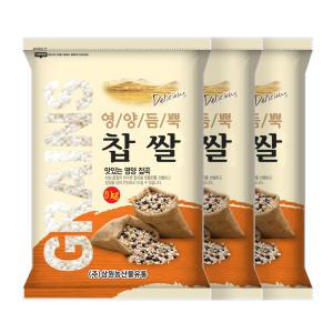 [삼원농산] 찹쌀 5kg 3개 ( 15kg )