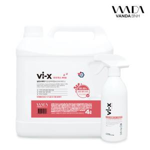 바이엑스 vi-x 펫전용 500ml 4L 강아지 고양이 반려동물 애완동물 펫 암모니아 배변 냄새 제거 탈취제