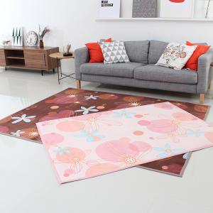 디자인 러그 카페트 샤기 모음 4size 4color 카오스 로얄크로스 에디 중대형 150x200cm 대형 특대형 거실매트