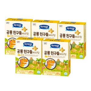 일동후디스 아이얌 공룡 친구들 비스킷 치즈 60g x 5개